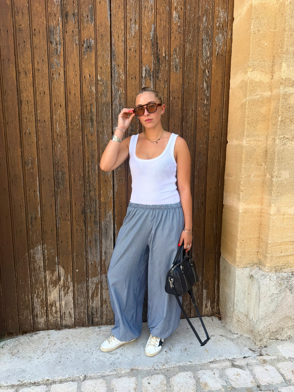 Pantalon Vichy