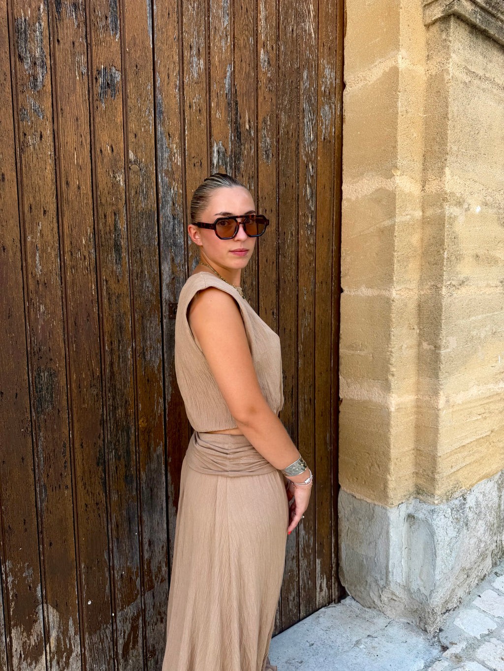 Ensemble LILI 🧡 beige