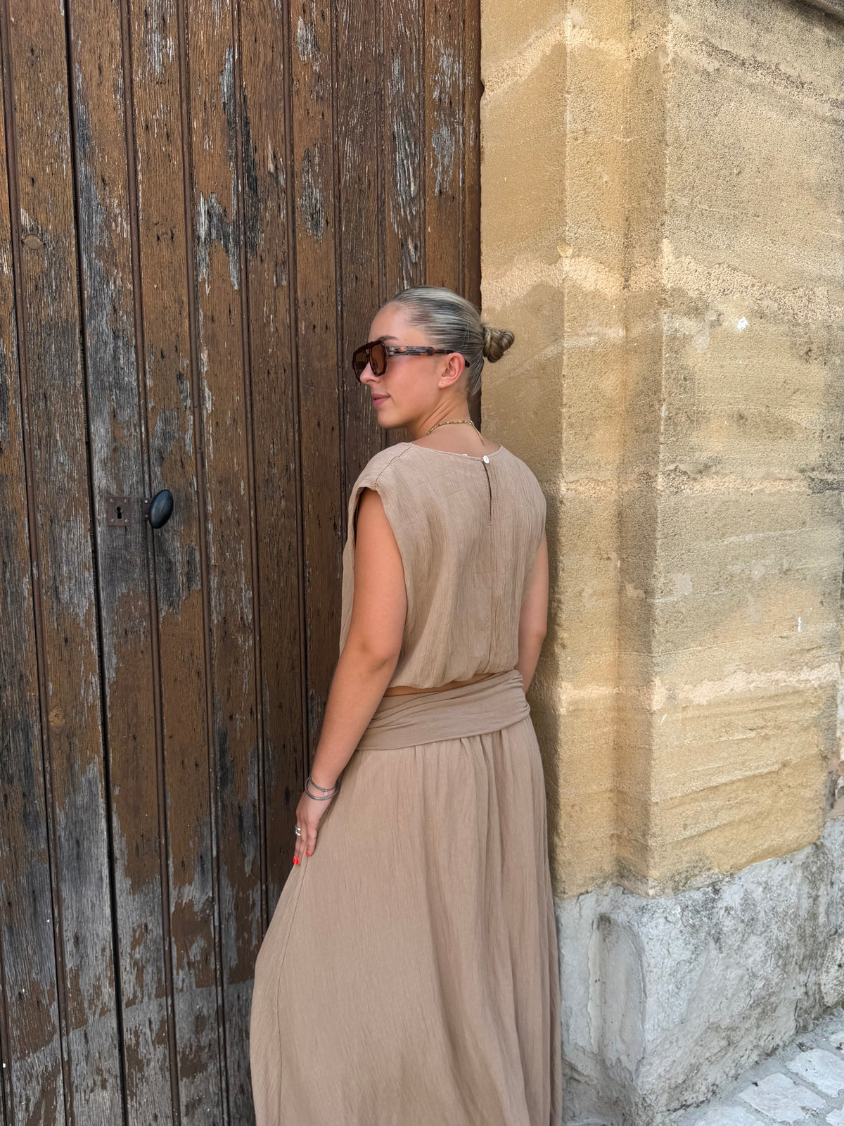 Ensemble LILI 🧡 beige