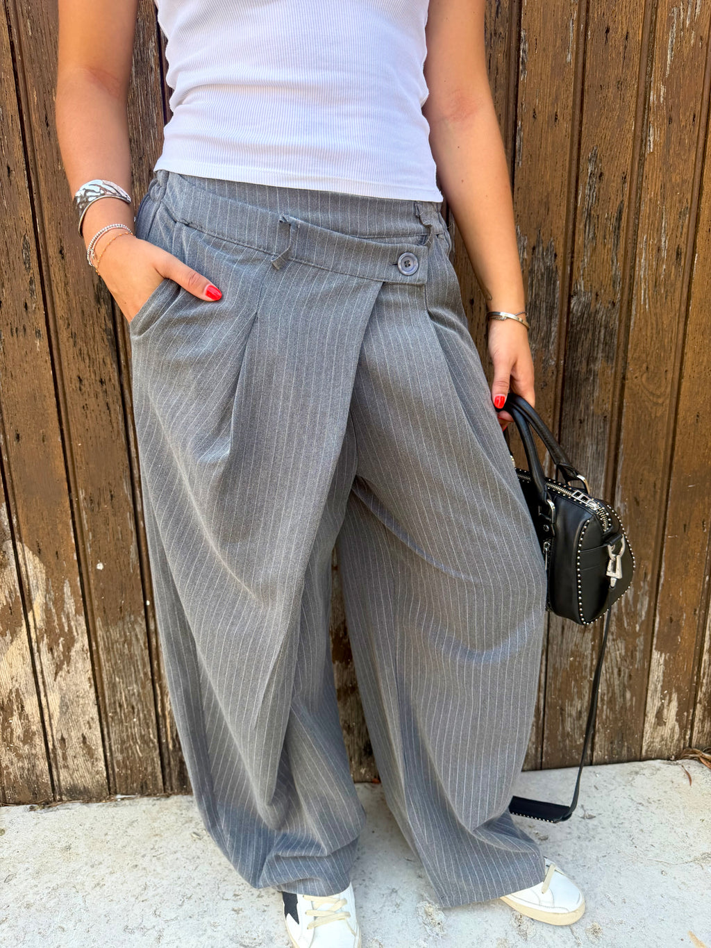 Pantalon rayures