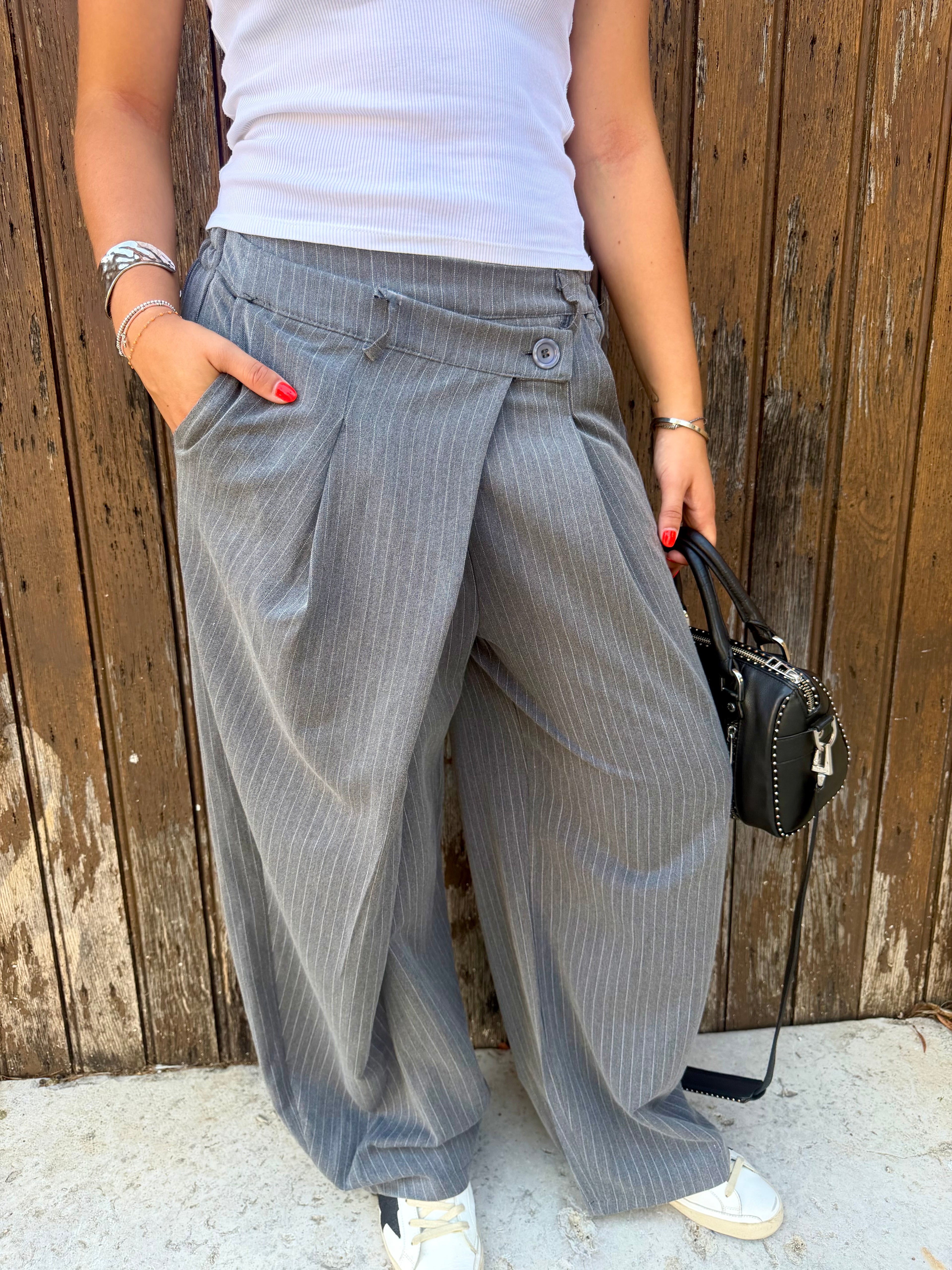 Pantalon rayures