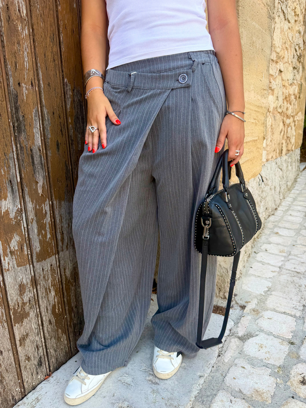 Pantalon rayures