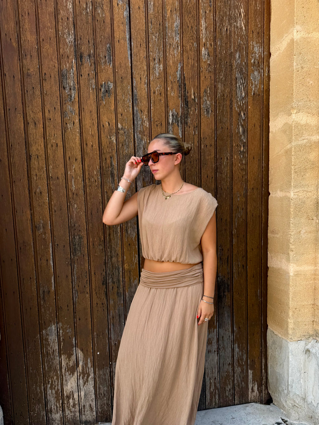 Ensemble LILI 🧡 beige