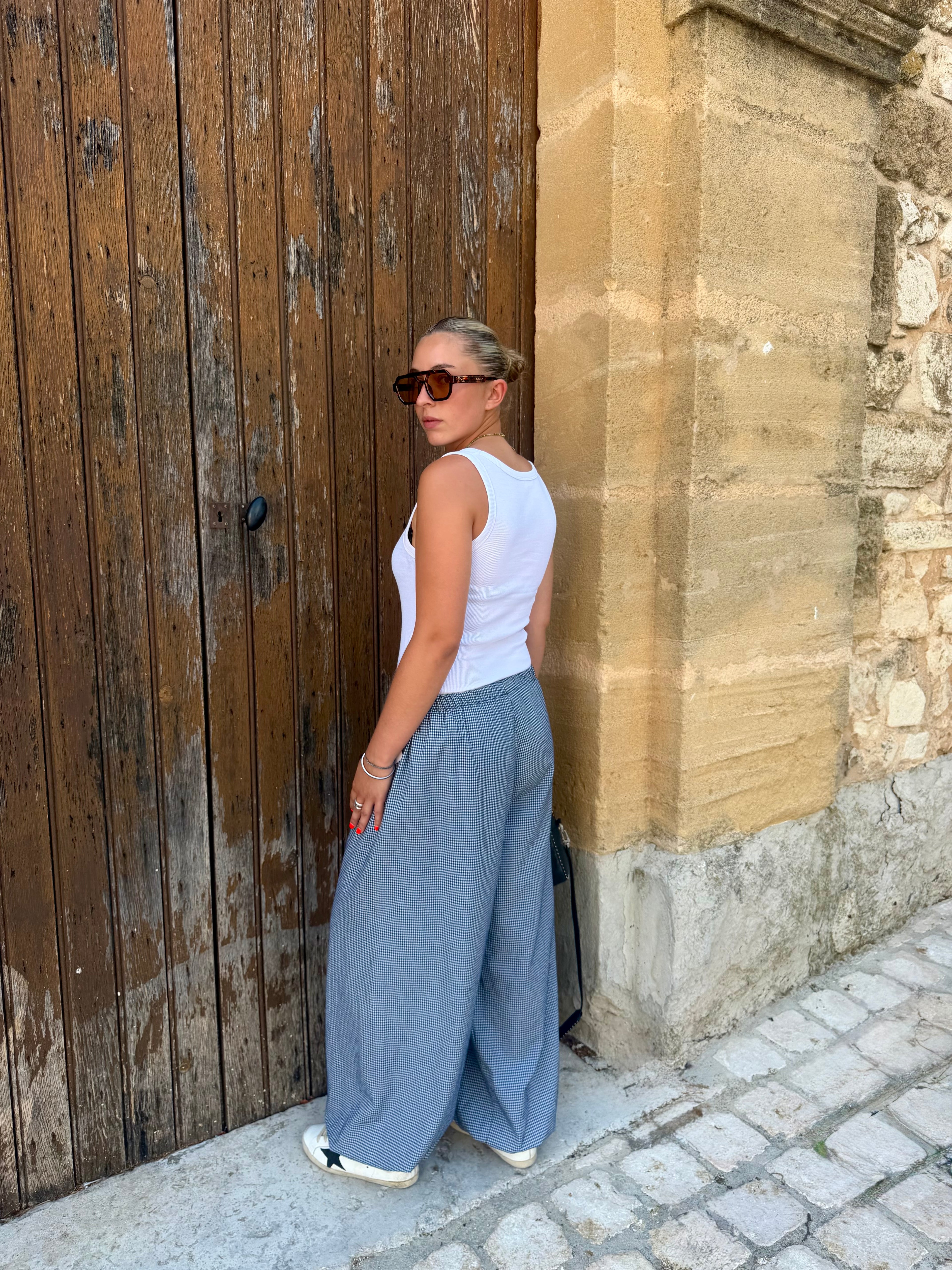 Pantalon Vichy