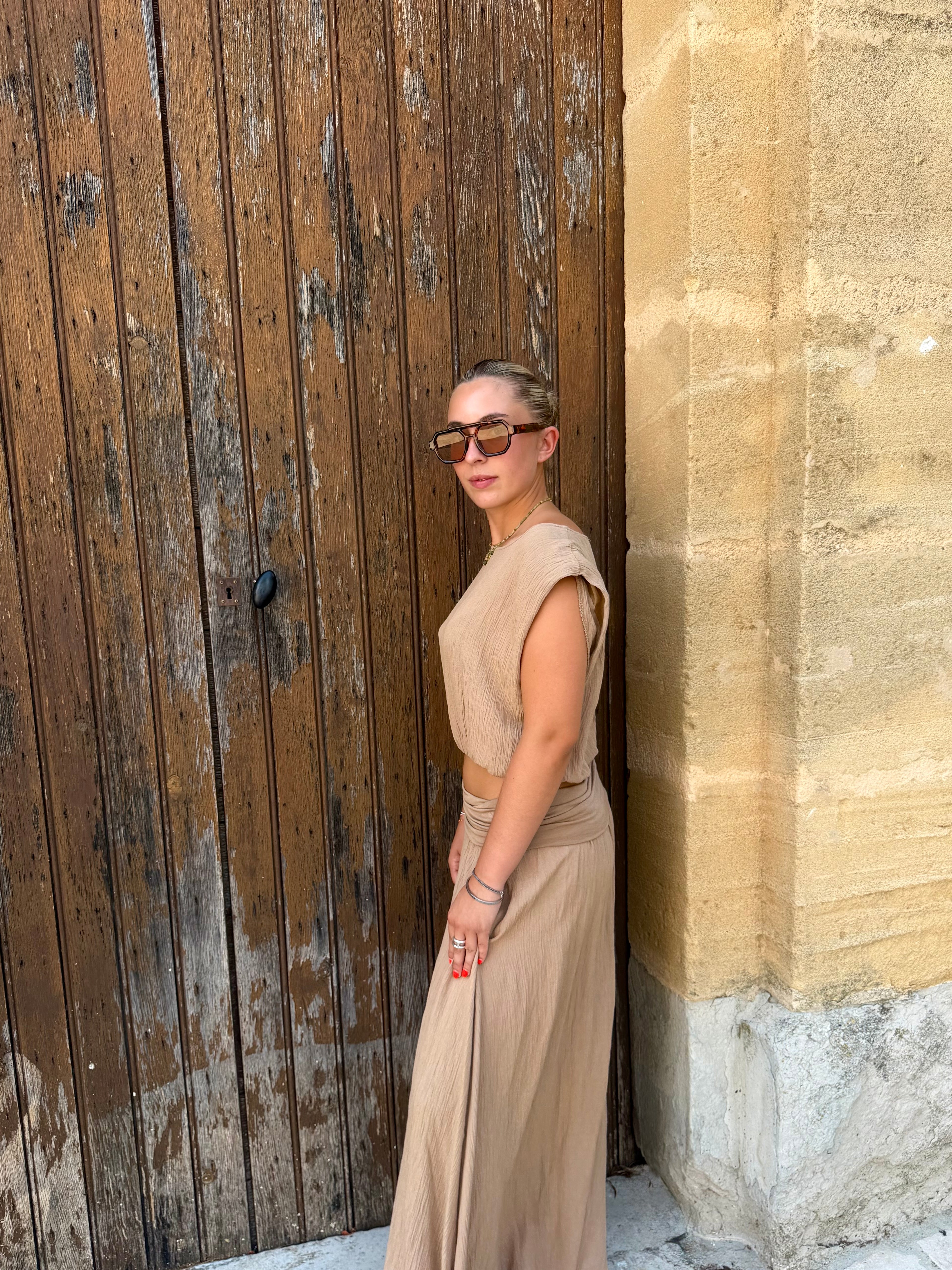 Ensemble LILI 🧡 beige